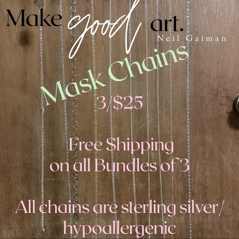 😷 (3/$25) Mask Chain - The "Gold Fish" - Picture 9 of 9